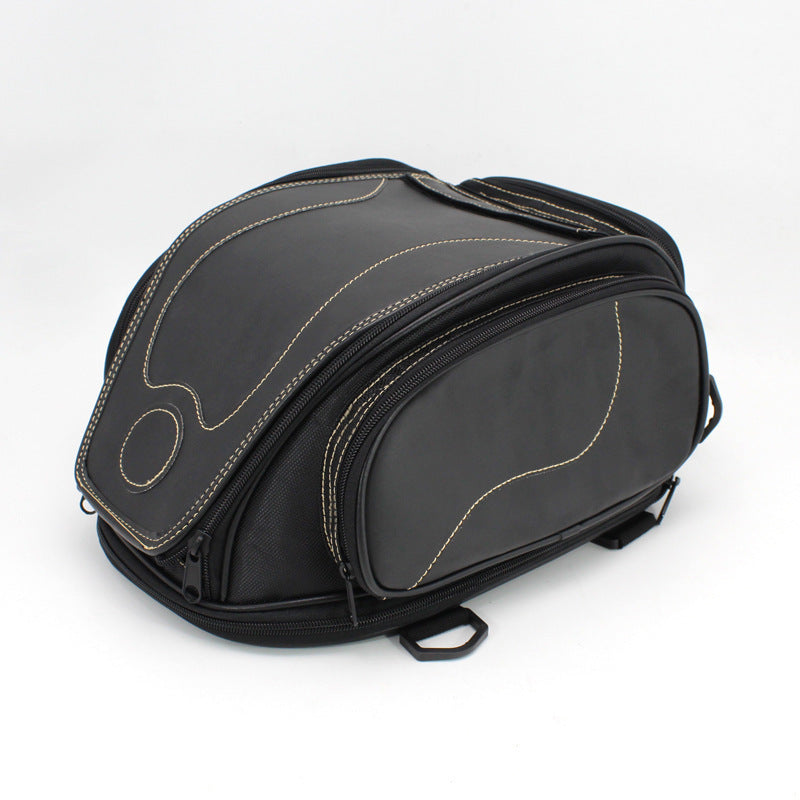 Premium Waterproof Retro Motorcycle Tail Bag