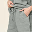 Double Take Full Size Texture T-Shirt and Shorts Set