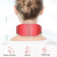 USB Rechargeable 4 Heads Cervical Spondylosis Massager Intelligent Whole Body Meridian Massage Pulse Kneading Heating Neck Protector - Korvel