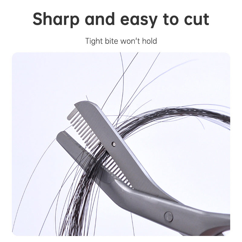 Stainless Steel Makeup Safety Eyebrow Trimmer Mini Beauty Scissors - Korvel