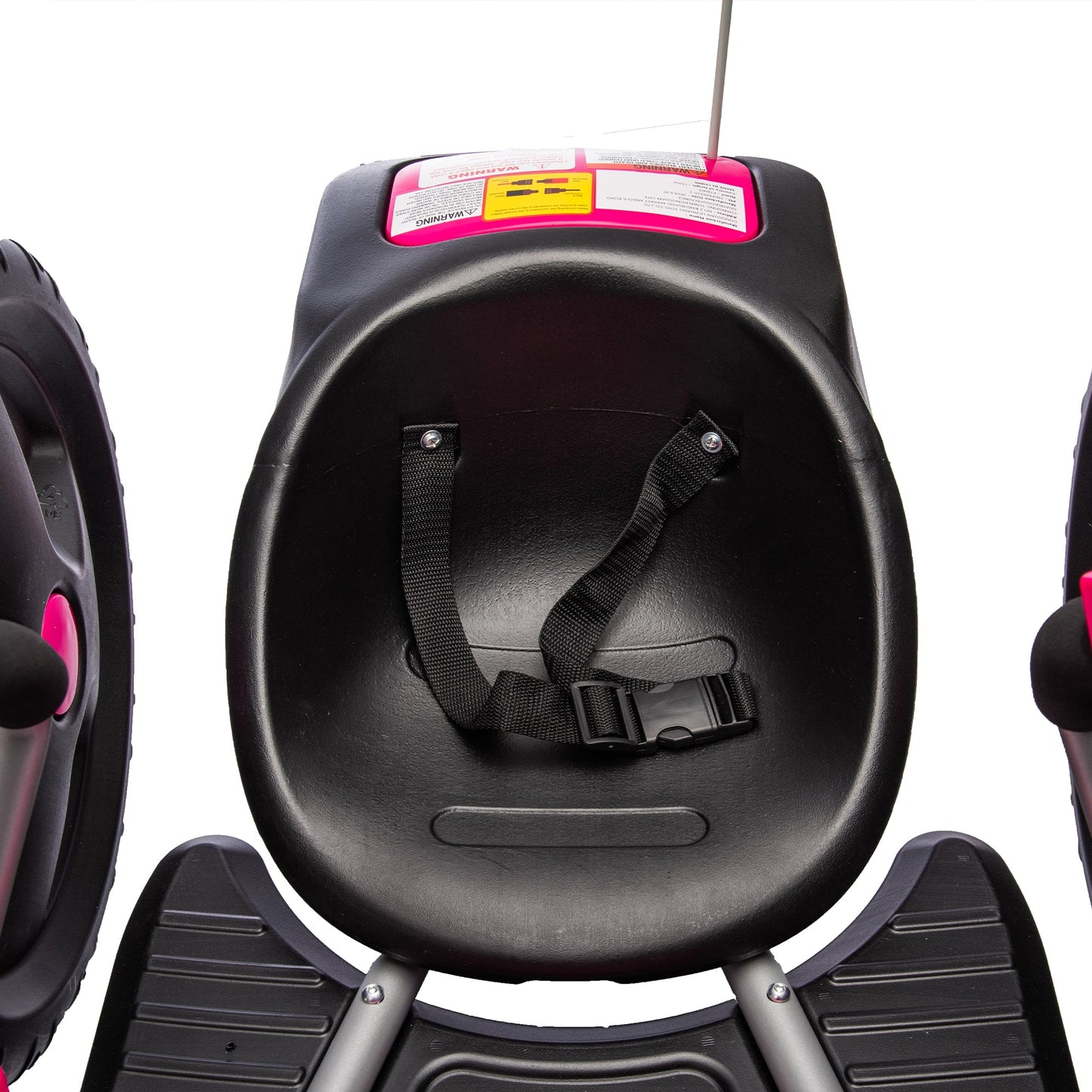 12V Kids Ride On Electric Toy,2WD,16'' exaggerated wheel,Dual handle control for 360 degree flexible steering and rotation - Korvel