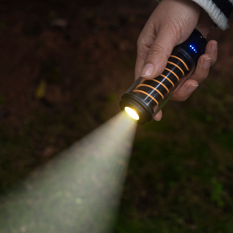 Lampe de camping portable pour extérieur avec trépied