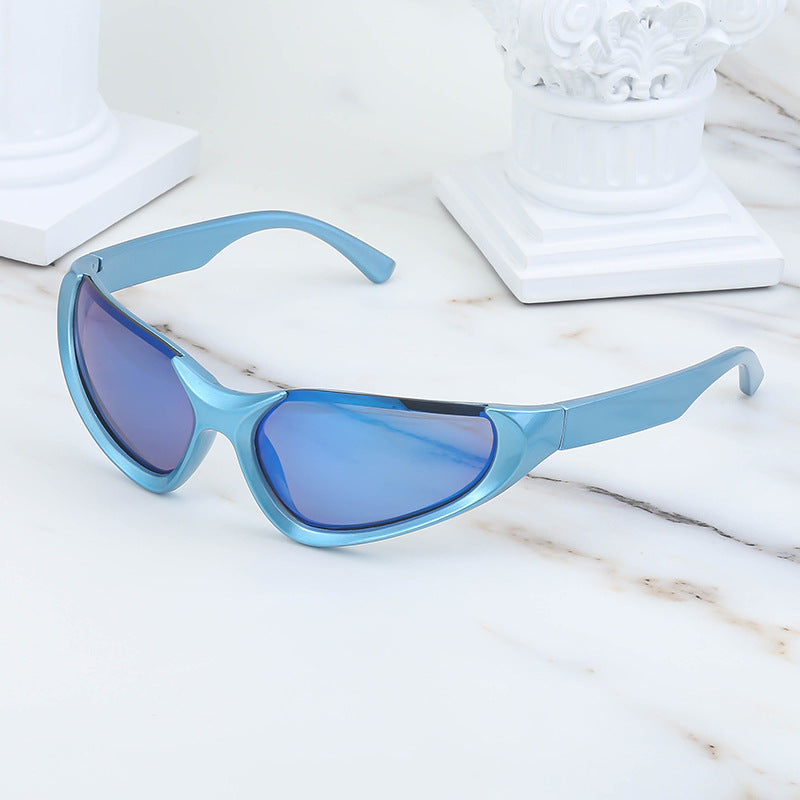 New Windproof Sports Sunglasses For Women Y2K Millennium Outdoor Sunglasses For Men - Korvel