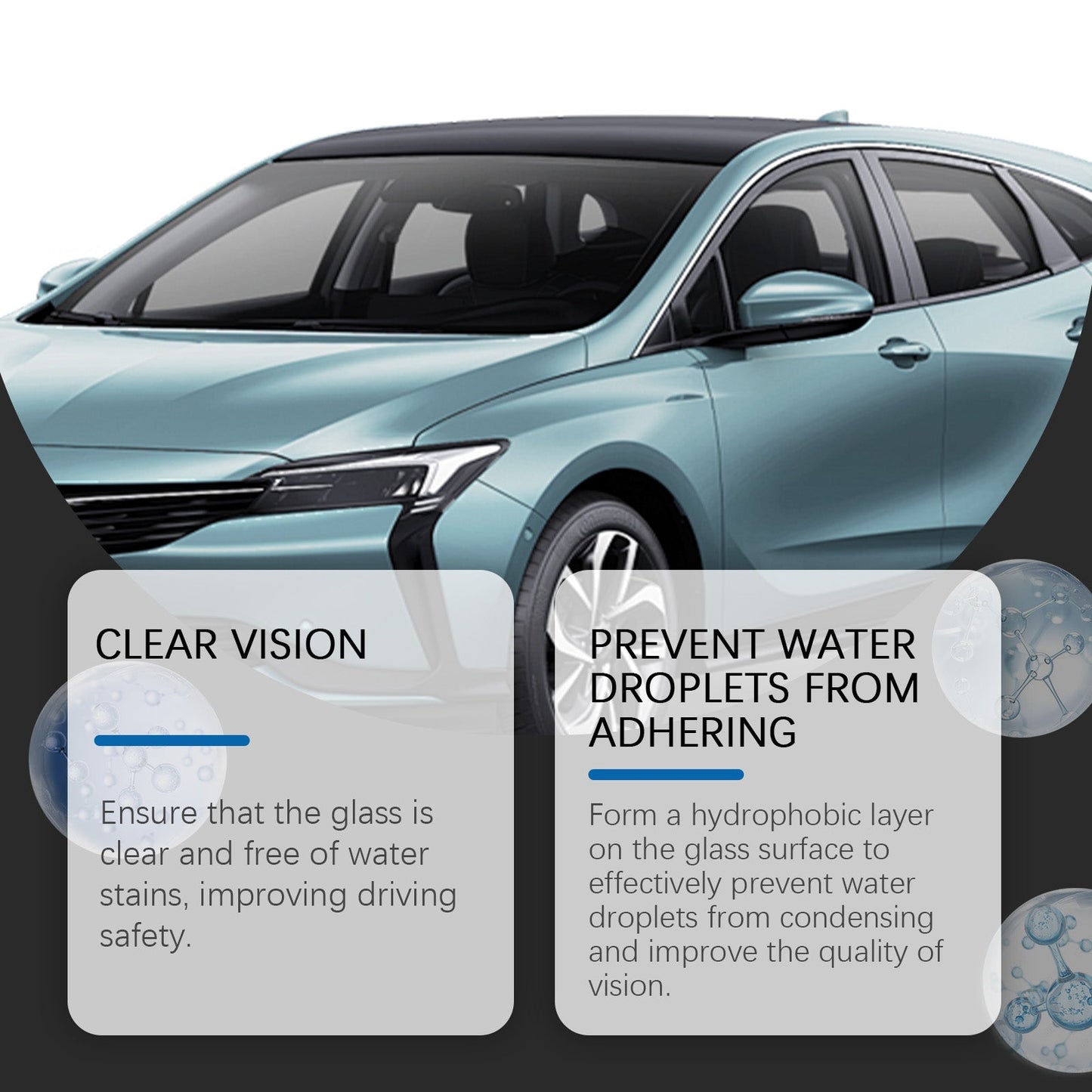 Anti-Fogging For Car Glass Anti-Fogging For Car Glass Front Windshield Cleaning And Brightening Spray - Korvel