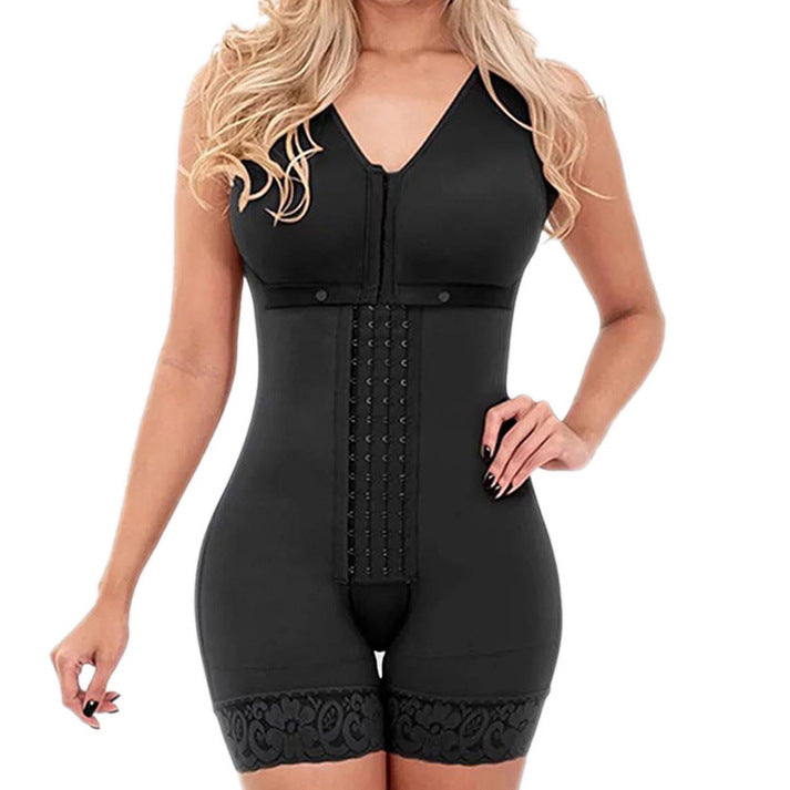 Premium European Style Waist-Cinching Jumpsuit