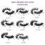 New DD Russian Large Roll Grafting Free False Eyelashes 10 Pairs Of Multi-Layer Thick Cross Mink Like Eyelashes - Korvel