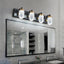 Vanity  Lights With 4 LED Bulbs For Bathroom  Lighting - Korvel