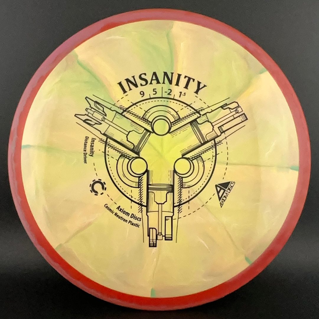 Cosmic Neutron Insanity Disc Golf Driver