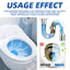 Automatic Toilet Bowl Cleaner, Household Descaling Deodorizing Deodorizing Odors Fresh Toilet Cleaning Block - Korvel