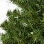 4.5' Hinged Tree with 200 Clear Lights-UL,Dia:32 - Korvel