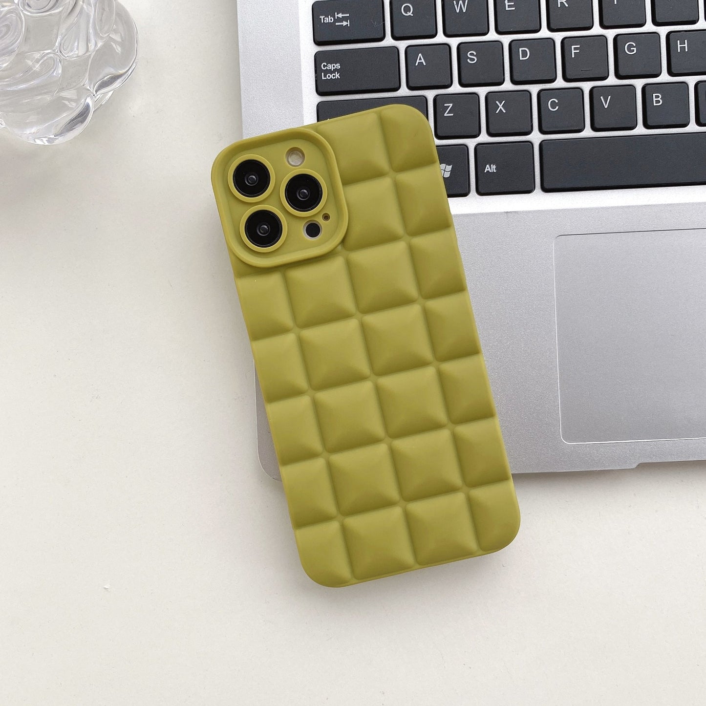 Premium Stereo Lattice Phone Cover for iPhone 14 Pro Max