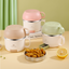 Anti-scalding 304 stainless steel lunch box instant noodle bowl with lid and handle lunch box - Korvel
