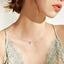 1 Carat Moissanite Necklace in 925 Sterling Silver
