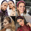 Wide edge velvet sponge hair clip for women's head clip high skull top hair clip - Korvel