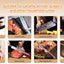 Electric Knife Sharpener, Professional Knife Sharpener for Home, Stages for Kitchen Knives Quick Sharpening & Polishing - Korvel