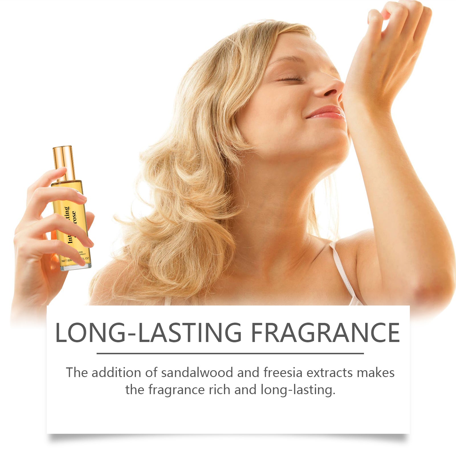 Tuberose Charm Eau De Toilette Natural Light Elegant Couple Dating Exudes Charm Portable Long-Lasting Perfume - Korvel