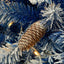 Set of 4 Premium Artificial Christmas Trees with LED Lights