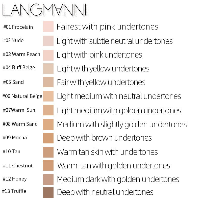 Makeup Foundation Matte Oil Control Concealer Foundation Makeup - Korvel