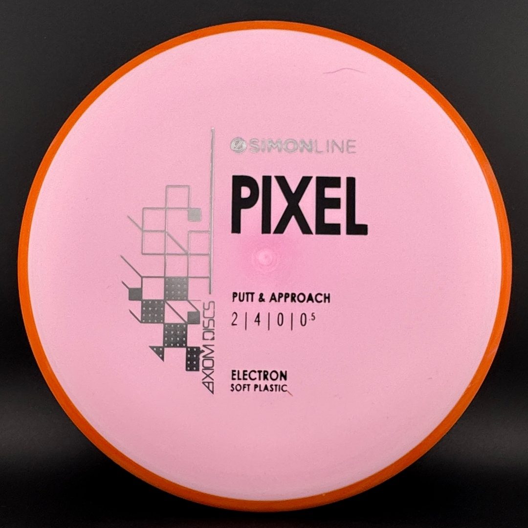 Soft Electron Pixel - Simon Line Disc Golf Putter