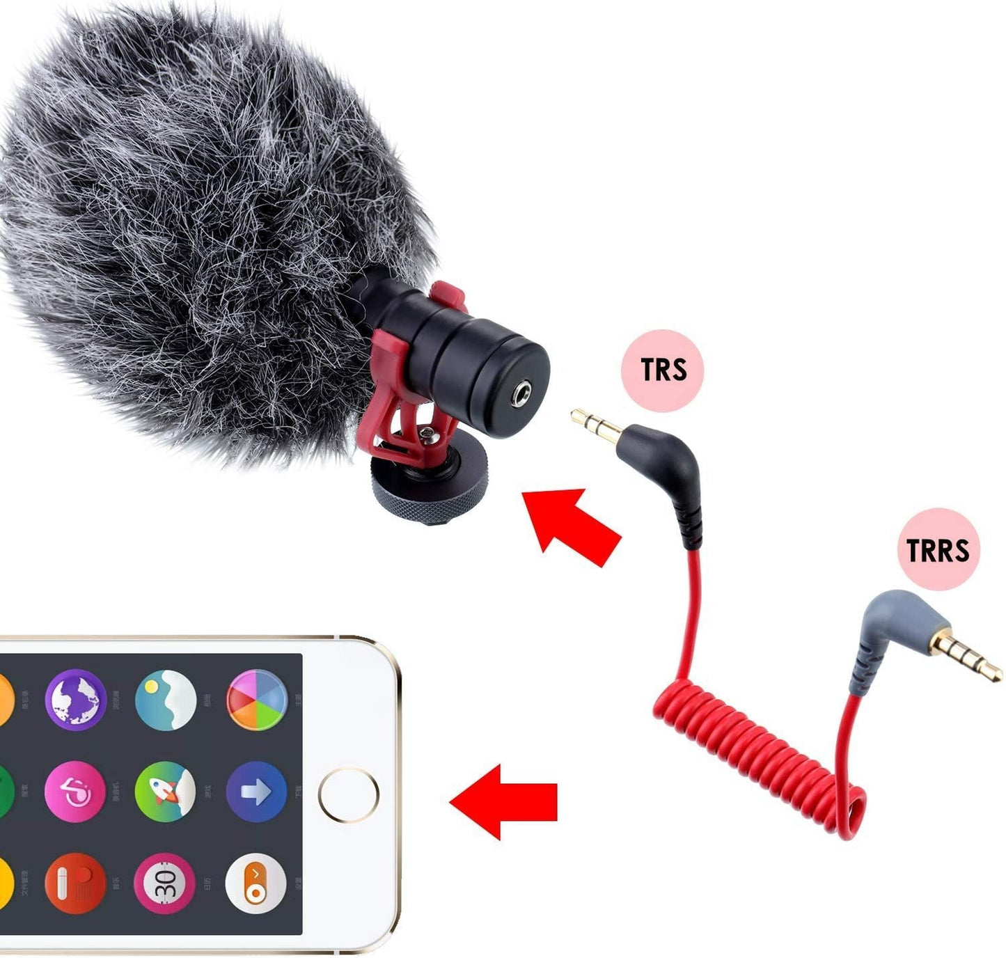 Premium Microphone Cable for BOYA and RODE Accessories