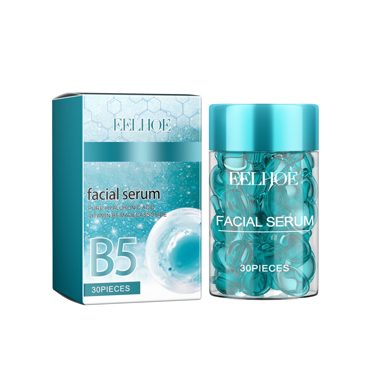 B5 Face Capsule Essence Reduces Fine Lines, Lifts Sagging, Firming And Moisturizing Face - Korvel