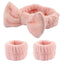 Butterfly Bow Headband & Wrist Strap Set - 3 Pieces