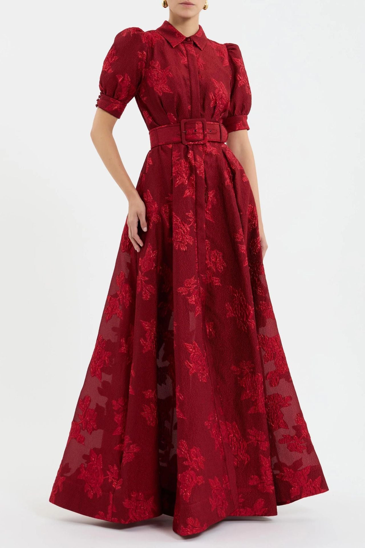 Elegant French Style Dress Vintage Charm Fashion Fitted Long Dress - Korvel