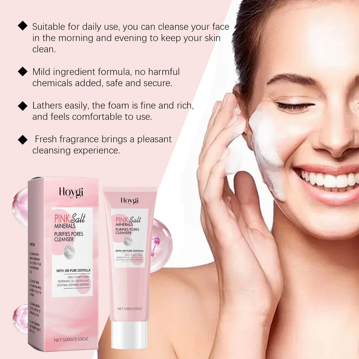 Pore Cleansing Cleanser Cleans Impurities From The Face, Moisturizes The Skin And Is Gentle And Moisturizing - Korvel