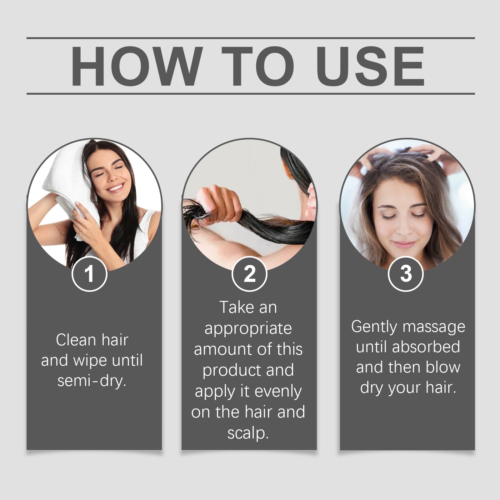 Hair Care Oil Rosemary Gentle Moisturizing Hair Care Soft Nourishing Hydrating Hair Care Essential Oil - Korvel
