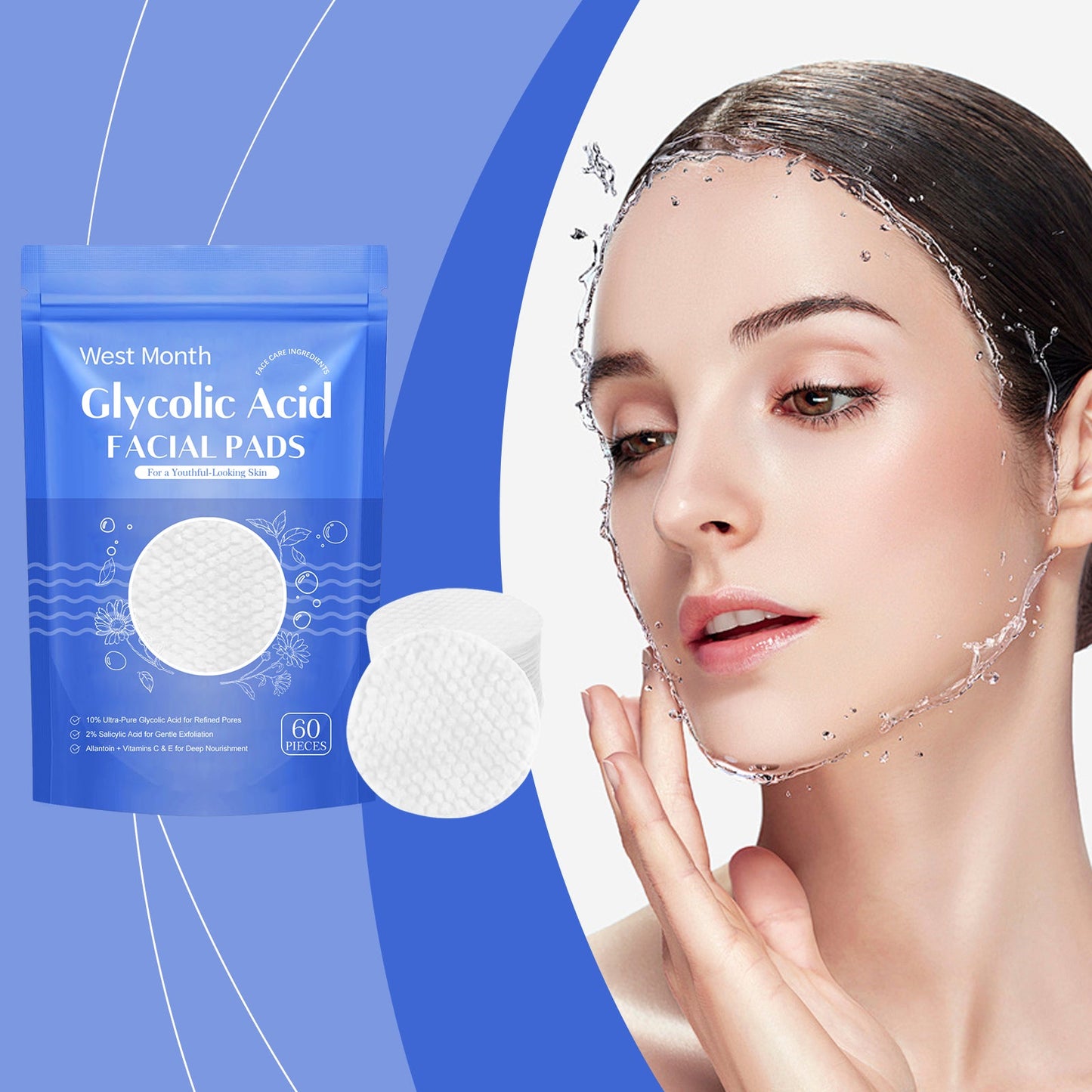 Discos de Limpieza con Ácido Salicílico para un Cuidado Facial Suave