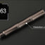 Outdoor defense Tactical stick Alpenstock Hiking Camping equipment Multifunctional folding tools Walking Sticks - Korvel