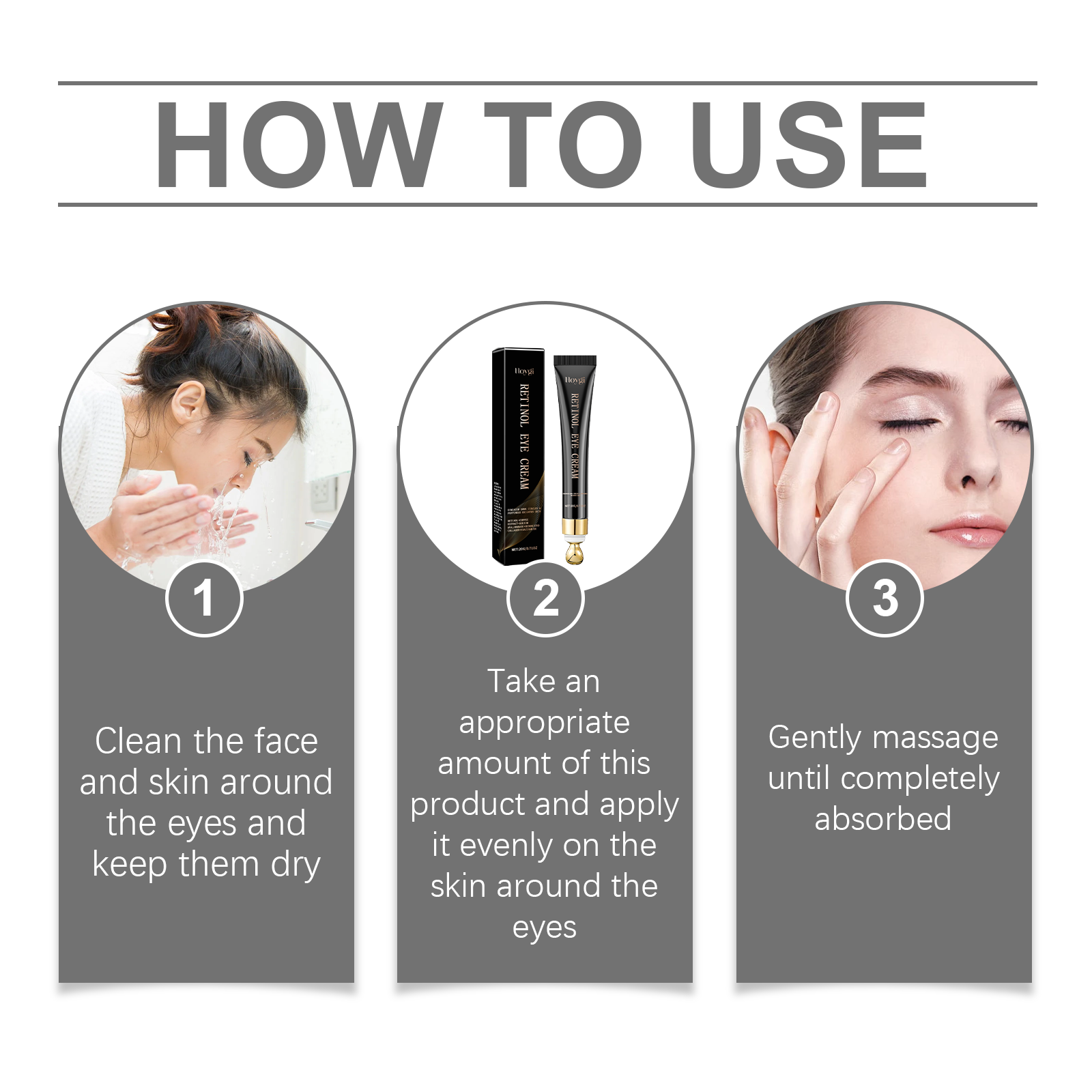 Firming Eye Cream Delicate, Moisturizing, Soft, Smoothing, Fine Lines Brightening, Mild And Repairing Eye Cream - Korvel