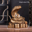 2025 Snake Year Resin Snake Decoration, Chinese Style Desktop Lucky Ornament - Korvel
