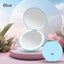 Mini portable LED light-emitting makeup mirror round stackable lighted beauty mirror - Korvel