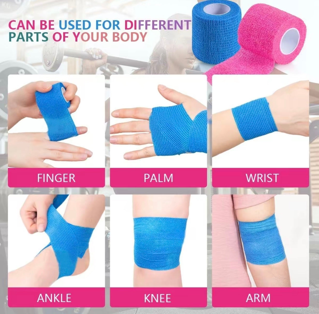 FlexWrap Self-Adhesive Bandage