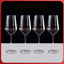 1500ml 50oz Hotel Home Elegant Hand Blown Clear Crystal U Shape Wine Decanter Set with 4 glasses For Vodka Tequila - Korvel