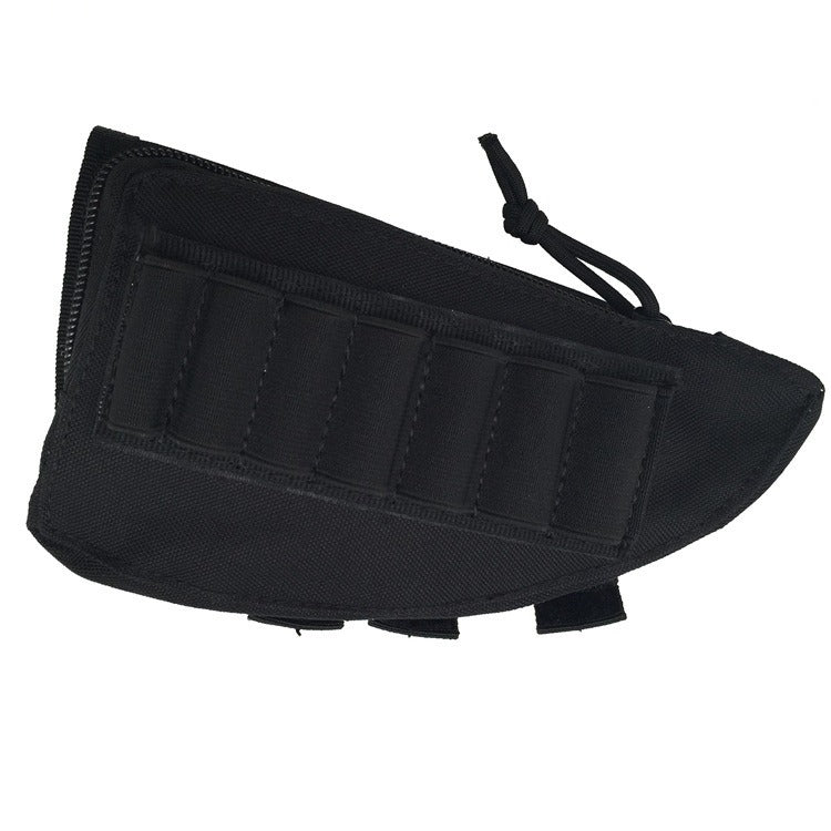 Hunting Pouch 7 Shells Butt Stock Shell Cartridge Holder Ammo Carrier Tactical Pouch - Korvel