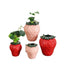 Strawberry ceramic vase, flower arrangement, living room home decoration ornament, hydroponic flower pot, high-end and high aest - Korvel