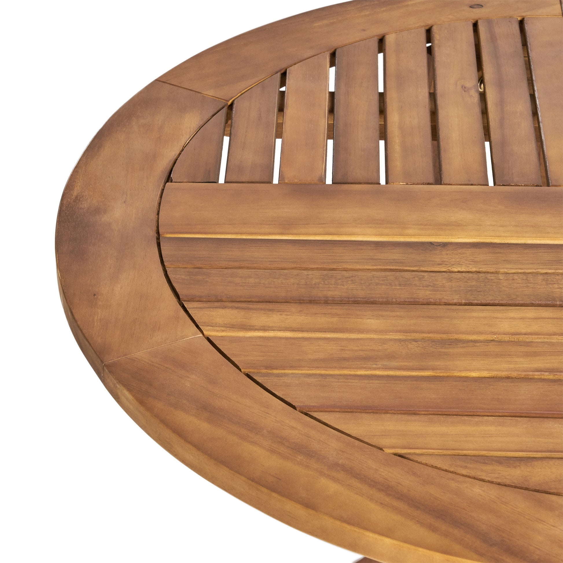 Acacia Wood 70" Dining Table - Korvel