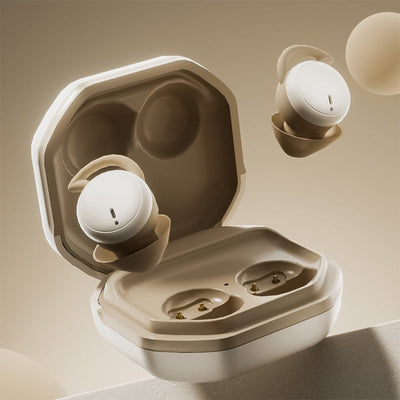 The new mini sleep bluetooth headset does not press the ear invisible ultra small in ear wireless side sleeping headset - Korvel