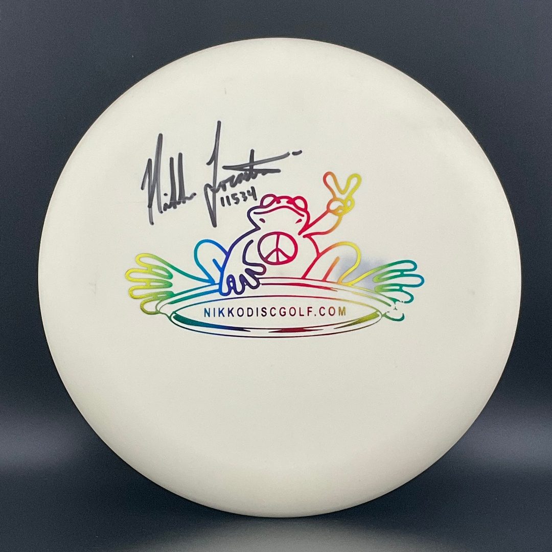 Super Stupid Soft Wizard Disc - Signed by Nikko Locastro