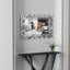 Large Wall-Mounted Silver Decorative Rectangular Wall Mirror for Home, Living Room, Bedroom, Entryway (clear HD mirror) - Korvel