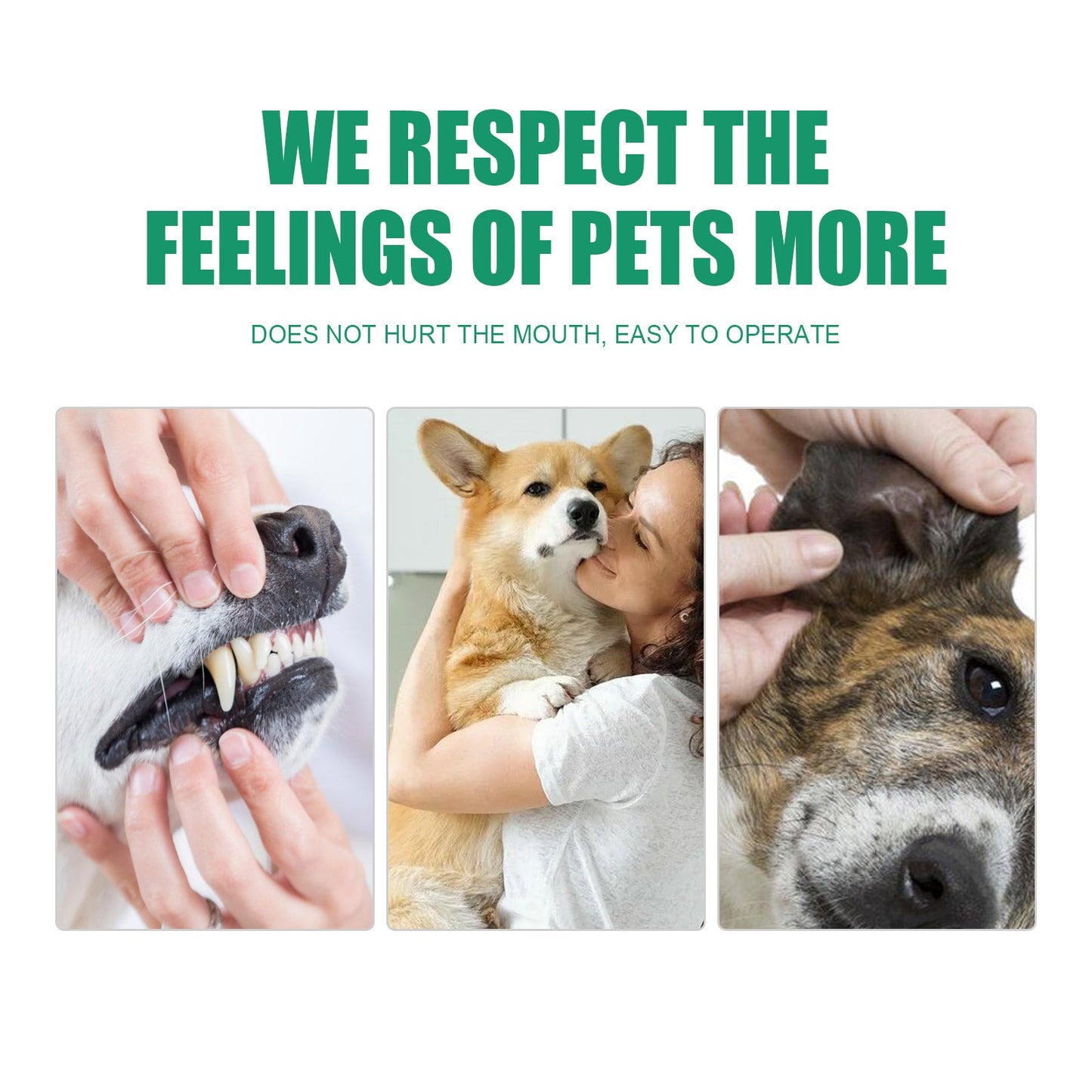 Pet Tooth Cleaning Finger Set for Dogs and Cats