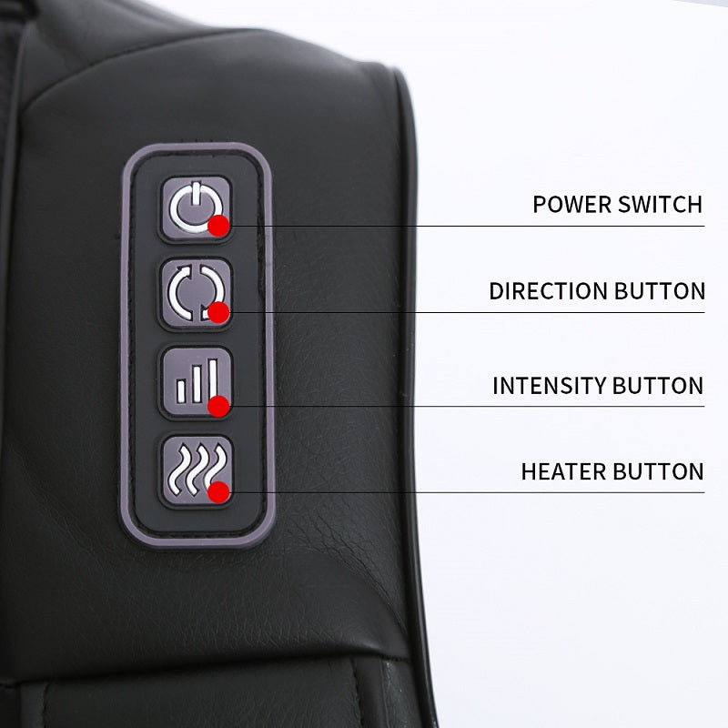 Massager Shiatsu LUYAO LY-580A+1 pour le cou et le dos