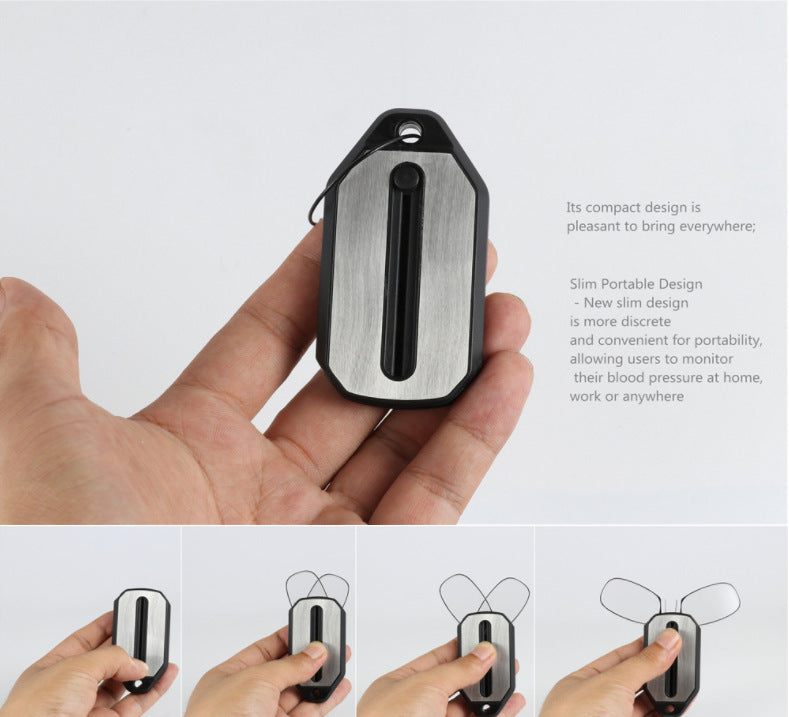 Nose clip presbyopic glasses keychain ultra lightweight carrying elderly glasses wallet glasses reading glasses - Korvel