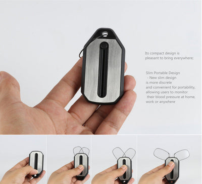Nose clip presbyopic glasses keychain ultra lightweight carrying elderly glasses wallet glasses reading glasses - Korvel