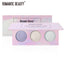 Romantic Beauty Tri-Color Baked Powder Highlighter Palette Pearl Glitter Highlighter Palette - Korvel