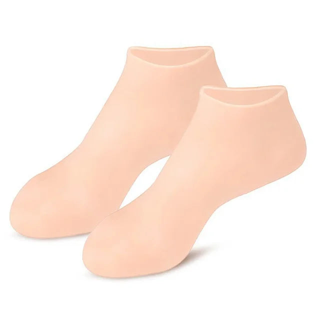 Chaussettes en Gel Hydratant en Silicone pour le Soin des Pieds