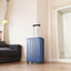 Valise à coque rigide légère premium de 20'' avec verrou TSA - Bleu