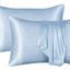Silk Solid Color Satin Pillowcase